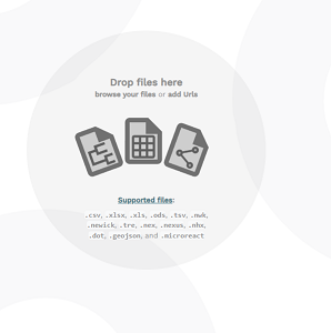 Drag and drop your files